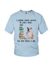 Bulldog Dog She Also Needs A Dog 040220-1 Youth T-Shirt tile