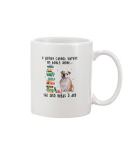 Bulldog Dog She Also Needs A Dog 040220-1 Mug tile