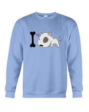 Terrier Dog I Love Bull Terrier Crewneck Sweatshirt tile