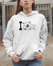 Terrier Dog I Love Bull Terrier Hooded Sweatshirt apparel-hooded-sweatshirt-lifestyle-07