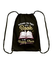 Book Lovers Quote Reading Drawstring Bag tile