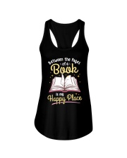 Book Lovers Quote Reading Ladies Flowy Tank tile