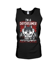 Husky Dog I'm A Daydreamer Unisex Tank tile