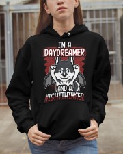 Husky Dog I'm A Daydreamer Hooded Sweatshirt apparel-hooded-sweatshirt-lifestyle-07