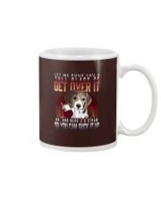 Beagle Dog Get Over It Mug tile
