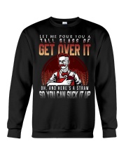 Beard Get Over It Crewneck Sweatshirt tile