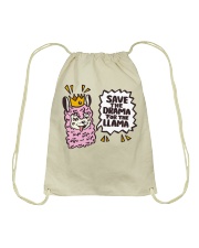 Llama Save The Drama For The Llama Drawstring Bag tile