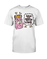 Llama Save The Drama For The Llama Classic T-Shirt tile