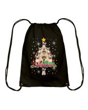 Bulldog Dog French Bulldog Christmas Tree 1 Drawstring Bag tile