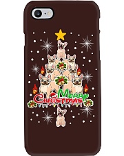 Bulldog Dog French Bulldog Christmas Tree 1 Phone Case tile