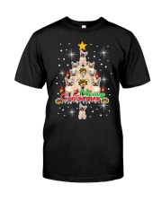 Bulldog Dog French Bulldog Christmas Tree 1 Classic T-Shirt tile