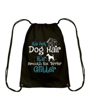 Terrier Dog It Is Smooth Fox Terrier Glitter Drawstring Bag tile