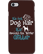 Terrier Dog It Is Smooth Fox Terrier Glitter Phone Case tile