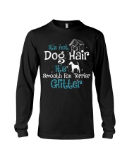 Terrier Dog It Is Smooth Fox Terrier Glitter Long Sleeve Tee tile