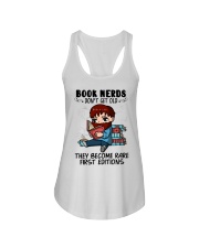 Book Nerds Don't Get Old Father Ladies Flowy Tank tile