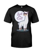 Llama Just Be Cool Classic T-Shirt tile