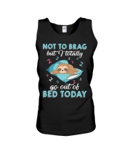 Sloth Totally Got Out Of Bed Today 2 Unisex Tank tile
