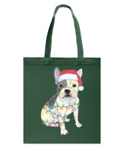 Bulldog Dog Cute Dog Christmas Tote Bag tile