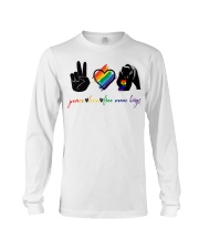 LGBT Peace Love Long Sleeve Tee tile