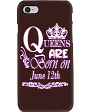 June Queens Are Born On June 12th Phone Case tile