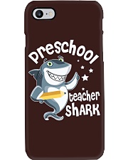 Teacher Preschool Teacher Shark Phone Case tile
