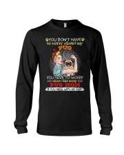 Pug Dog This Crazy Pug Mom Long Sleeve Tee tile