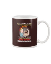 Pug Dog This Crazy Pug Mom Mug tile