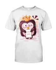 Penguins Love You Classic T-Shirt tile