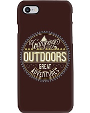 Camping Outdoors Great Adventures Phone Case tile