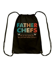 Father Chefs Drawstring Bag tile