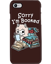 Book Sorry I'm Booked Llama Phone Case tile