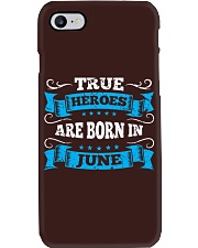 June True Heroes Are Born In June Phone Case tile