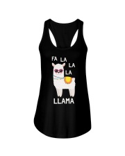 Llama Fa La La Llama Falala Llama Ladies Flowy Tank tile