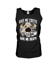 Coffee Give Me Coffee Or Give Me Death 6 Unisex Tank tile