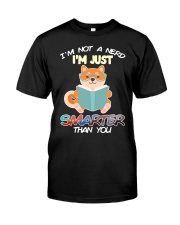 Shiba Inu Dog I'm Not A Nerd Classic T-Shirt tile