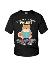 Shiba Inu Dog I'm Not A Nerd Youth T-Shirt tile