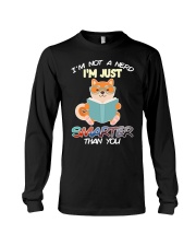 Shiba Inu Dog I'm Not A Nerd Long Sleeve Tee tile