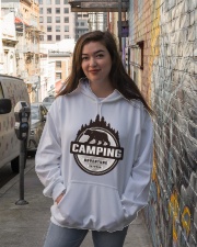Camping Adventure Outdoor Hooded Sweatshirt lifestyle-unisex-hoodie-front-1