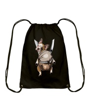Bulldog Dog 050220-4 Drawstring Bag tile