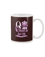 June Queens Are Born On June 16th Mug tile