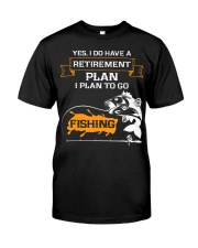 Fish Retirement Plan Is Fishing Classic T-Shirt tile