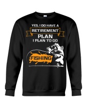 Fish Retirement Plan Is Fishing Crewneck Sweatshirt tile