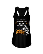 Fish Retirement Plan Is Fishing Ladies Flowy Tank tile