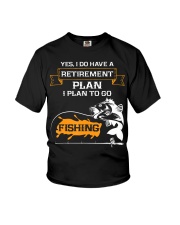 Fish Retirement Plan Is Fishing Youth T-Shirt tile