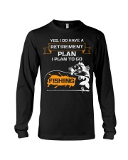 Fish Retirement Plan Is Fishing Long Sleeve Tee tile