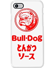 Bulldog Dog Bull Dog Tonkatsu Sauce Phone Case tile