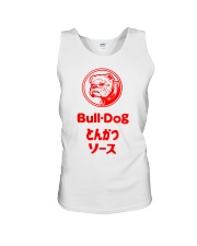 Bulldog Dog Bull Dog Tonkatsu Sauce Unisex Tank tile