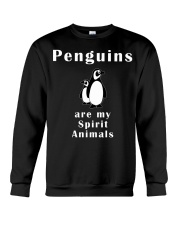 Penguins Are My Spirit Animals Crewneck Sweatshirt tile