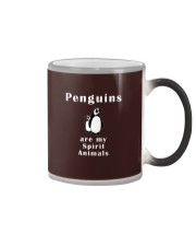 Penguins Are My Spirit Animals Color Changing Mug tile