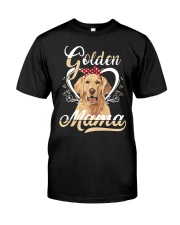 Golden Retriever Dog Golden Mama Classic T-Shirt tile